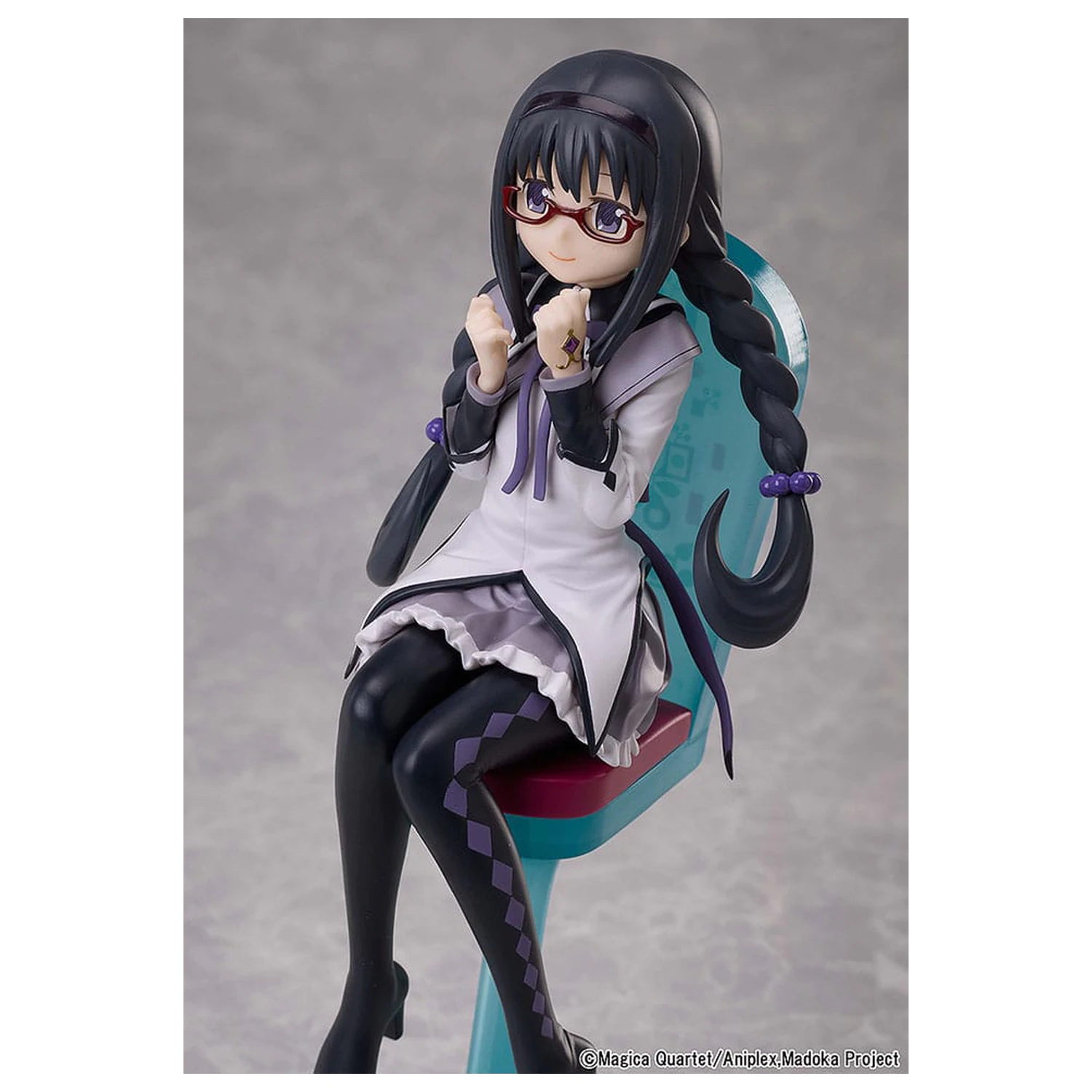 Puella Magi Madoka Magica The Movie: Rebellion PVC Kip Homura Akemi Tea Party Cake Song Ver. 18 cm fotografija izdelka