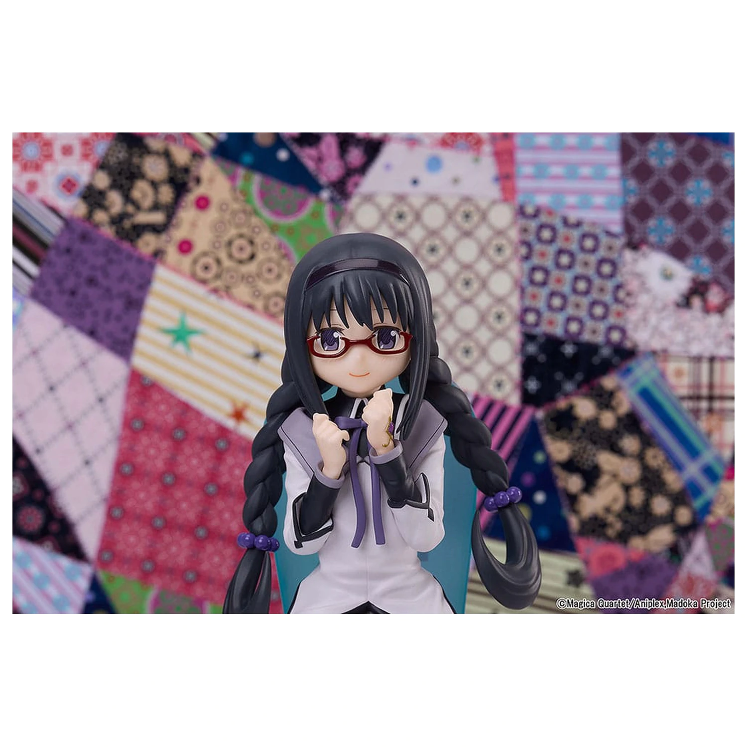 Puella Magi Madoka Magica The Movie: Rebellion PVC Kip Homura Akemi Tea Party Cake Song Ver. 18 cm fotografija izdelka