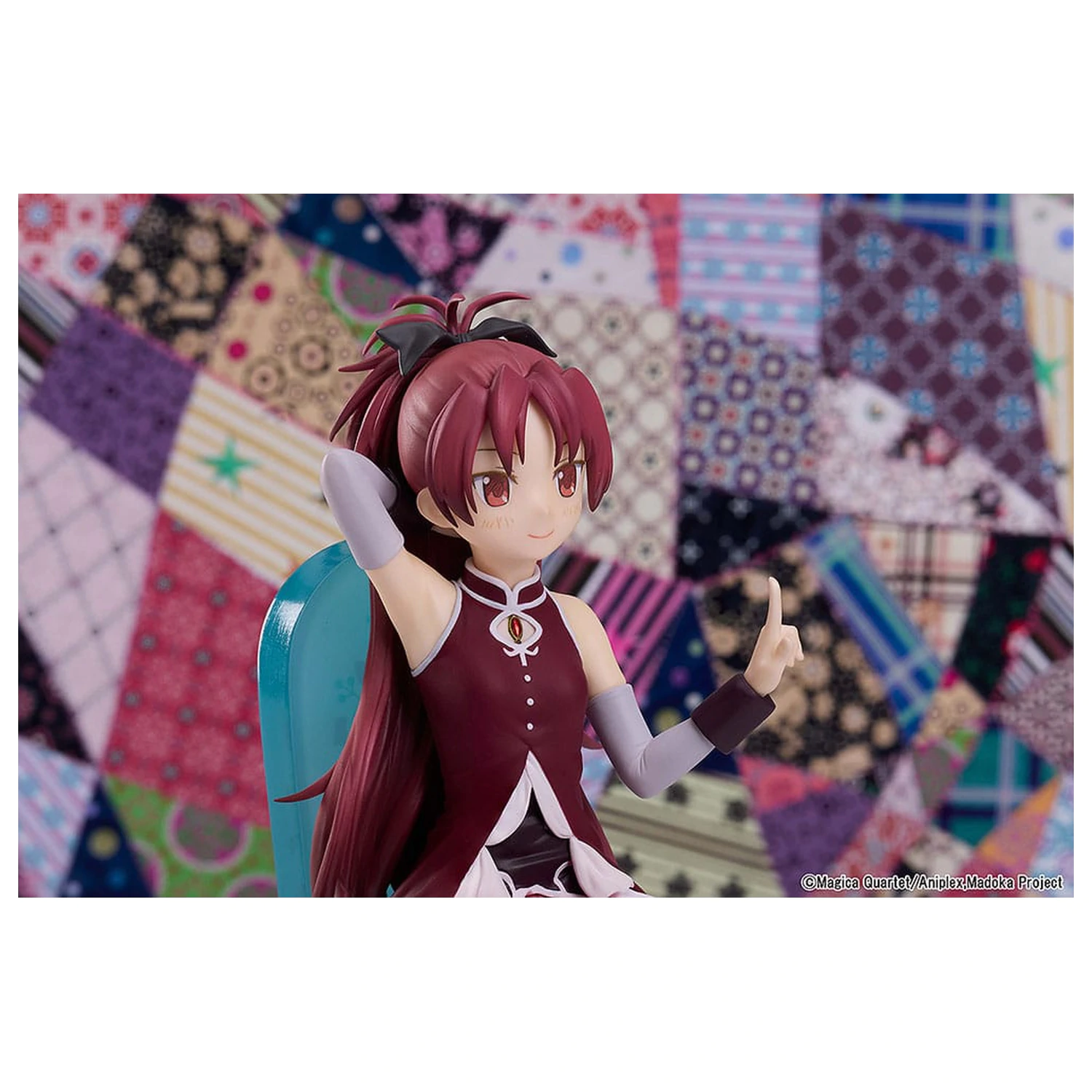 Puella Magi Madoka Magica The Movie: Rebellion PVC Kip Kyoko Sakura Tea Party Cake Song Ver. 18 cm fotografija izdelka