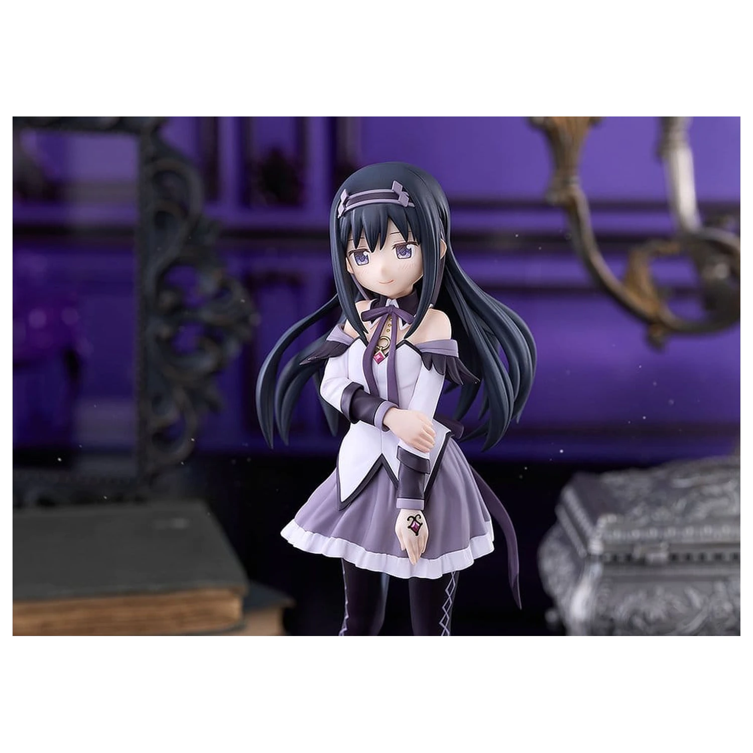 Puella Magi Madoka Magica the Movie -Walpurgisnacht: Rising- PVC figurica Homura Akemi 21 cm fotografija izdelka