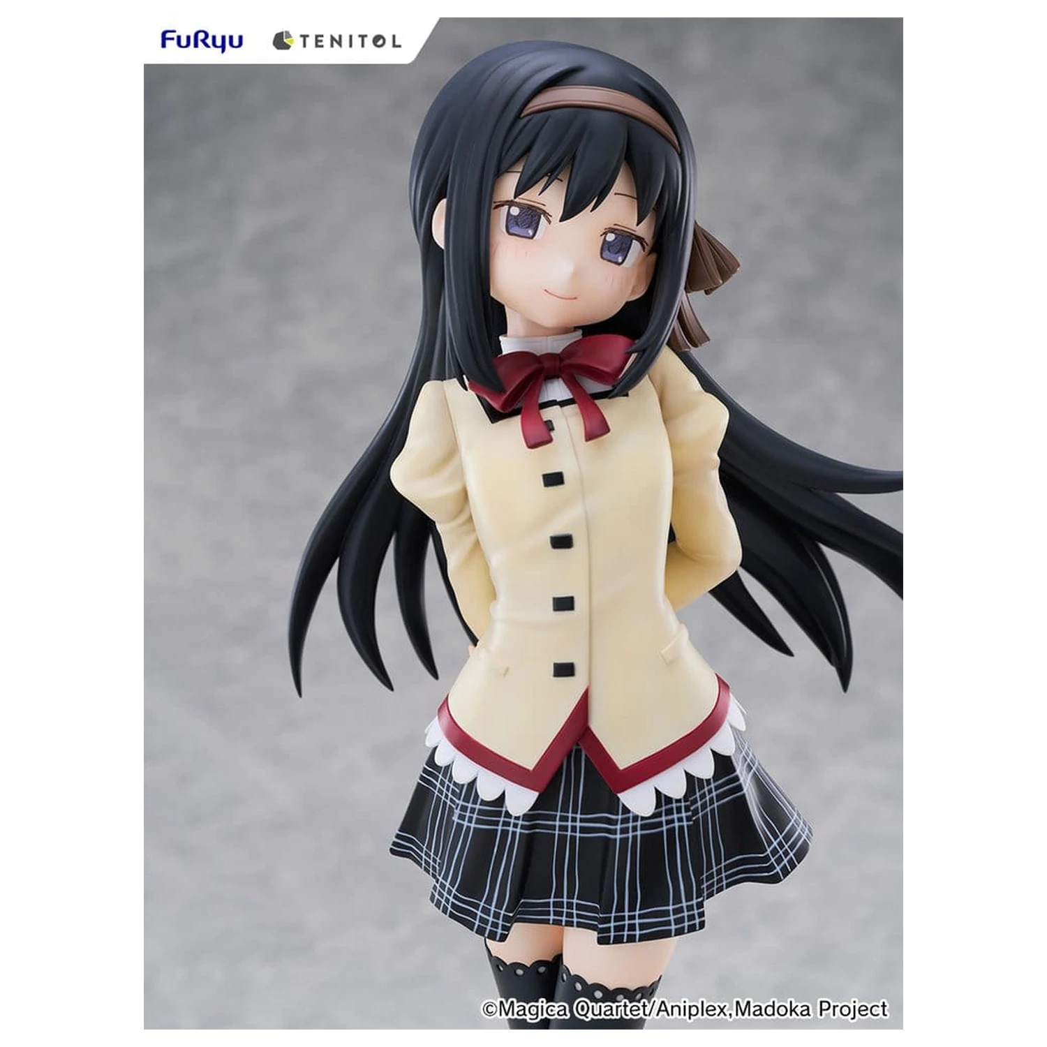Puella Magi Madoka Magica the Movie -Walpurgisnacht: Rising- Tenitol visoka PVC figura Homura Akemi 30 cm fotografija izdelka