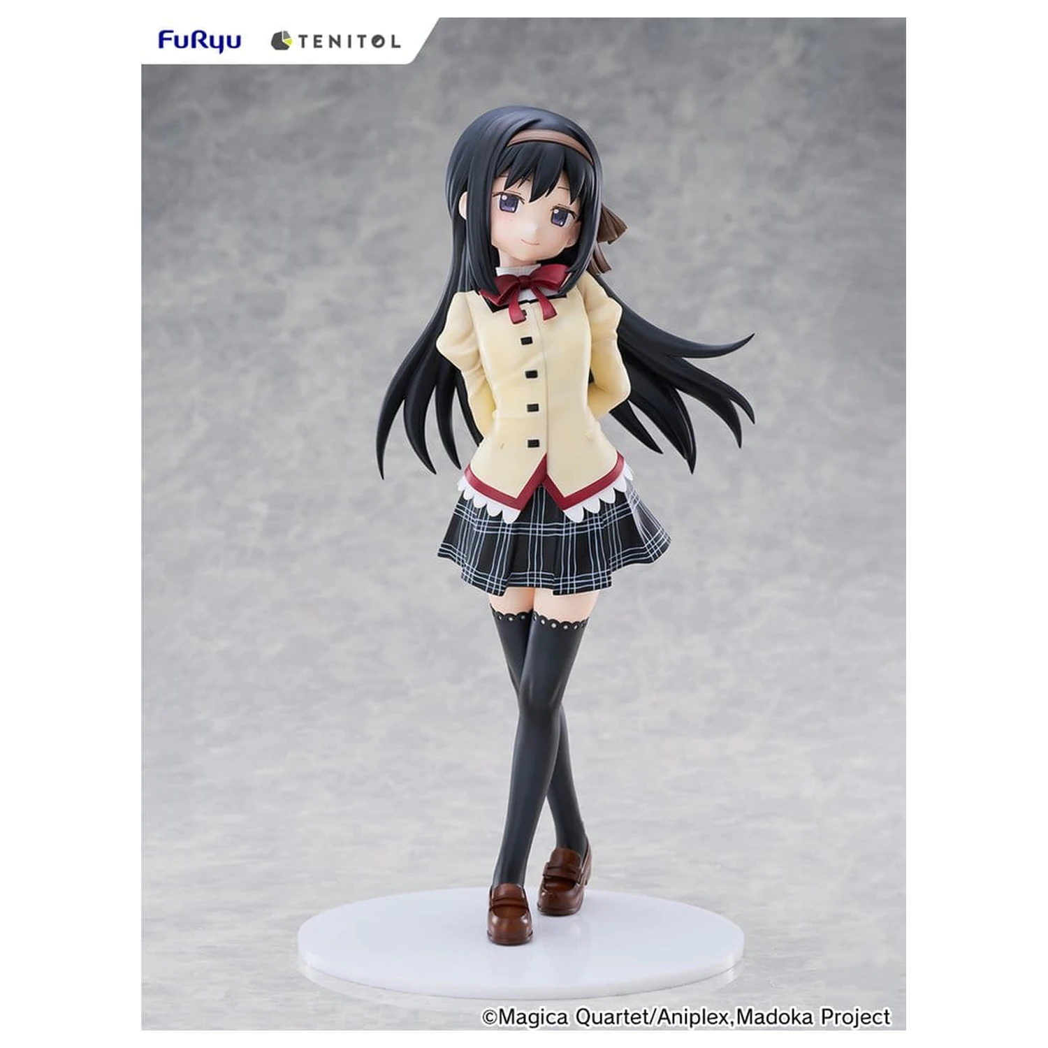 Puella Magi Madoka Magica the Movie -Walpurgisnacht: Rising- Tenitol visoka PVC figura Homura Akemi 30 cm fotografija izdelka