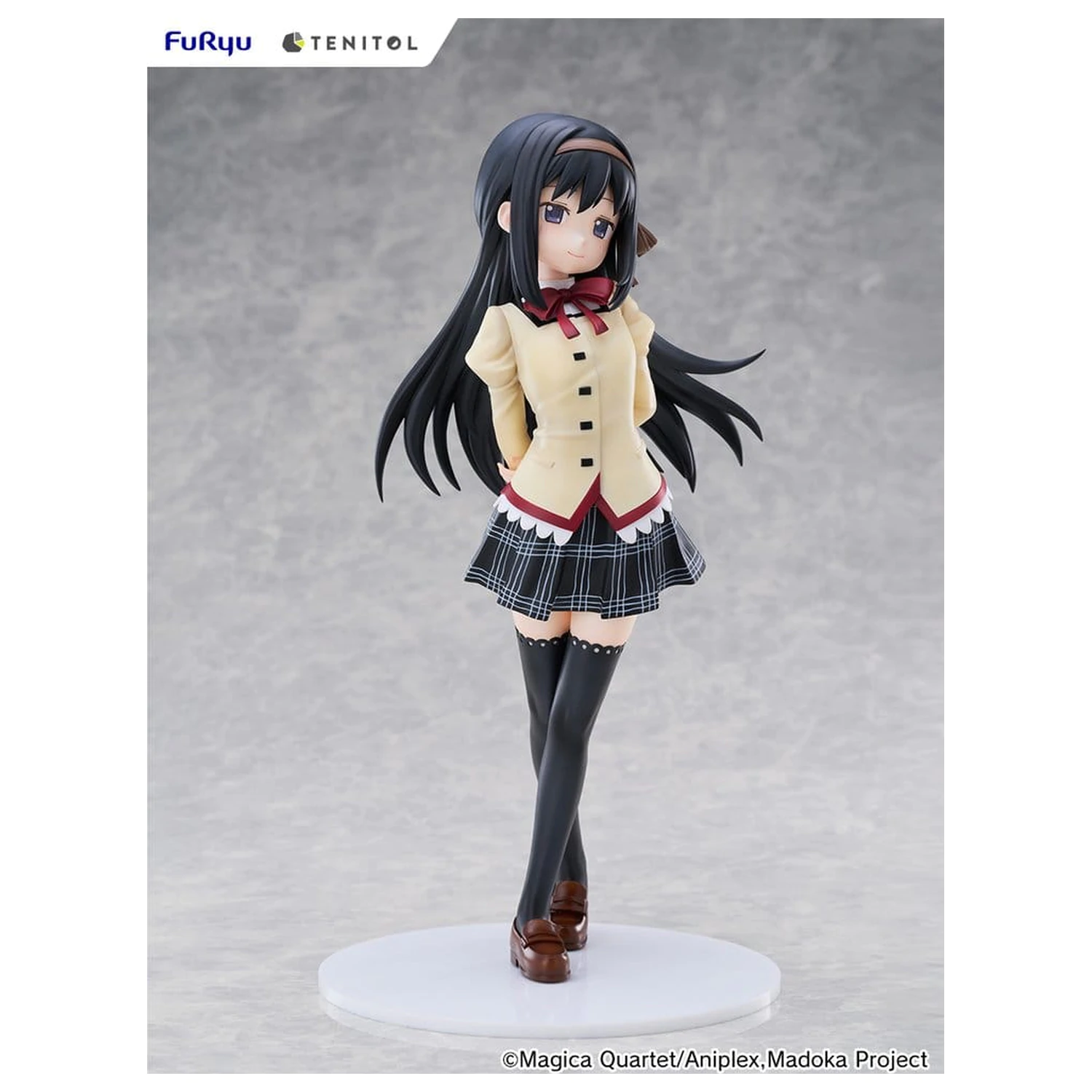 Puella Magi Madoka Magica the Movie -Walpurgisnacht: Rising- Tenitol visoka PVC figura Homura Akemi 30 cm fotografija izdelka