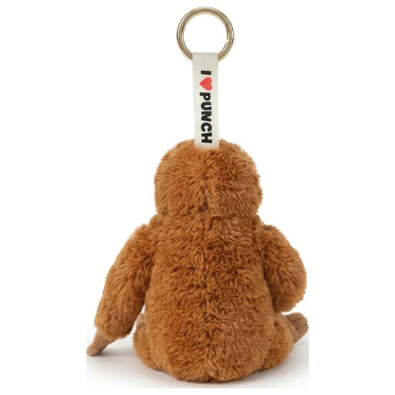 Punch monkey plišasti obesek za ključe 15 cm fotografija izdelka
