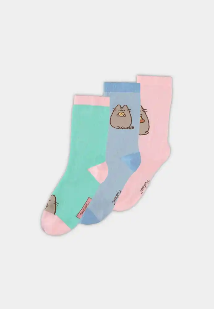 Pusheen Nogavice 3-Pack Pusheen 39-42 fotografija izdelka