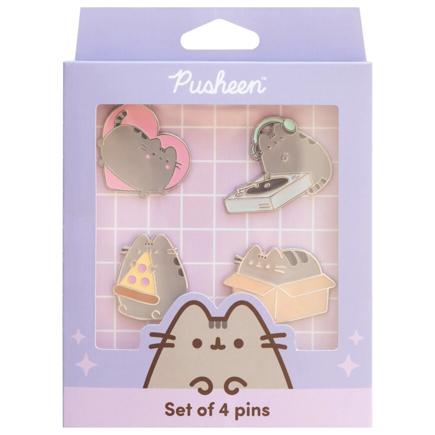 Pusheen set 4 priponk fotografija izdelka