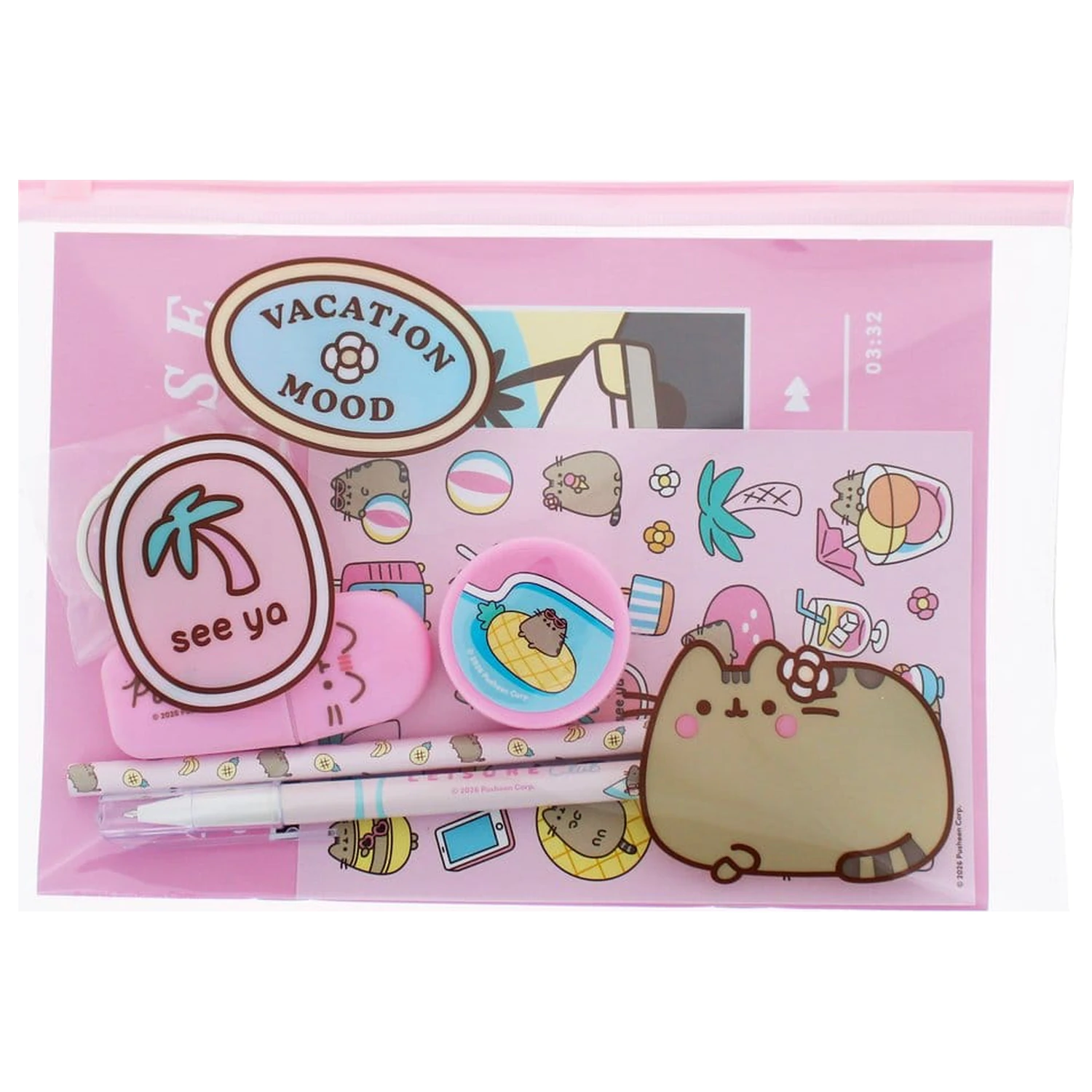 Pusheen pisarniški komplet, 7-delni fotografija izdelka