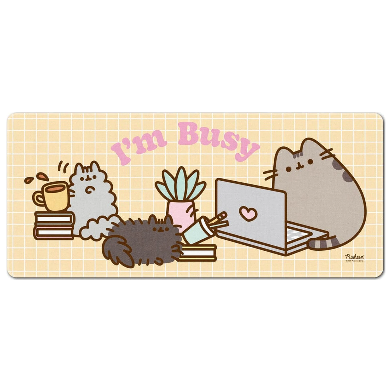 Pusheen podloga za mizo fotografija izdelka