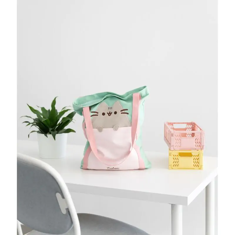 Pusheen premium nakupovalna torba fotografija izdelka