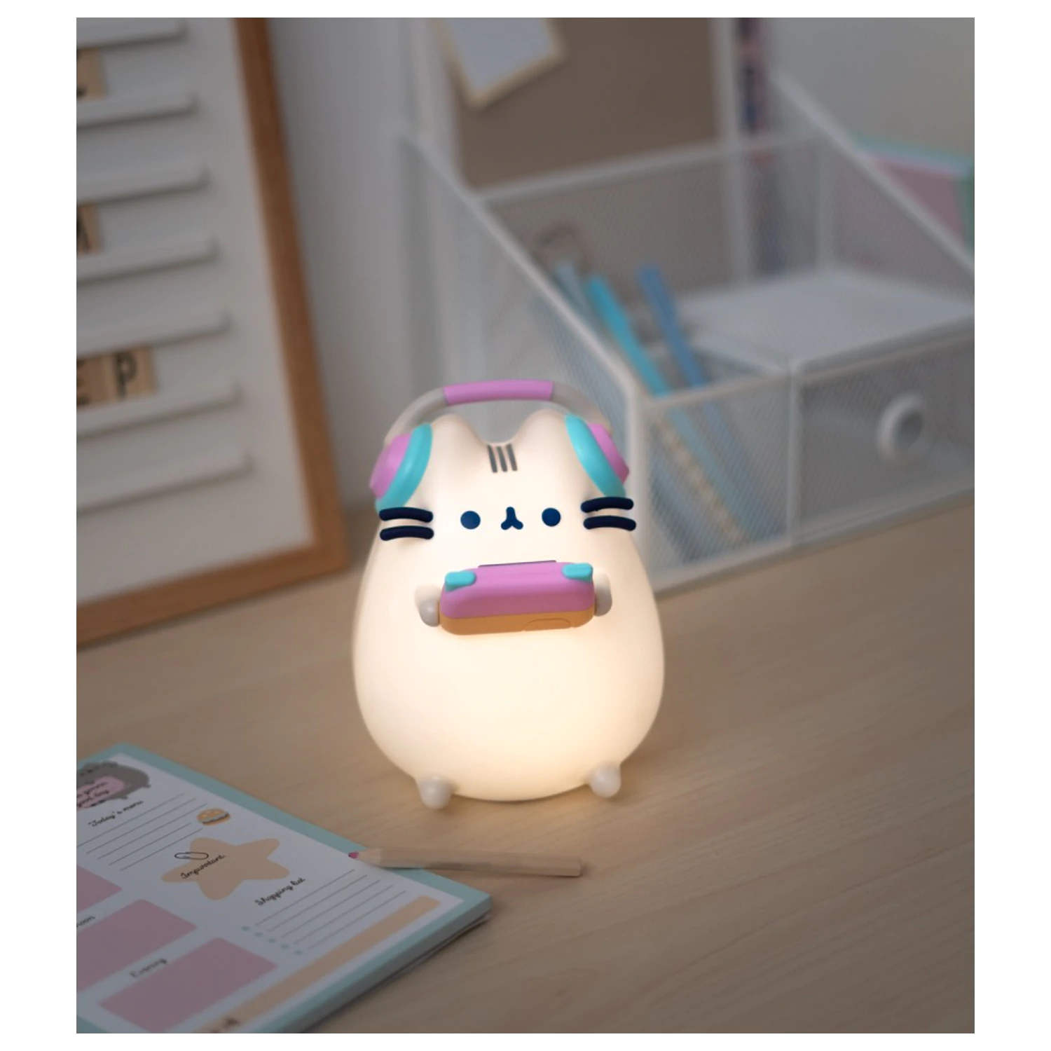 Pusheen Gamer svetilka fotografija izdelka