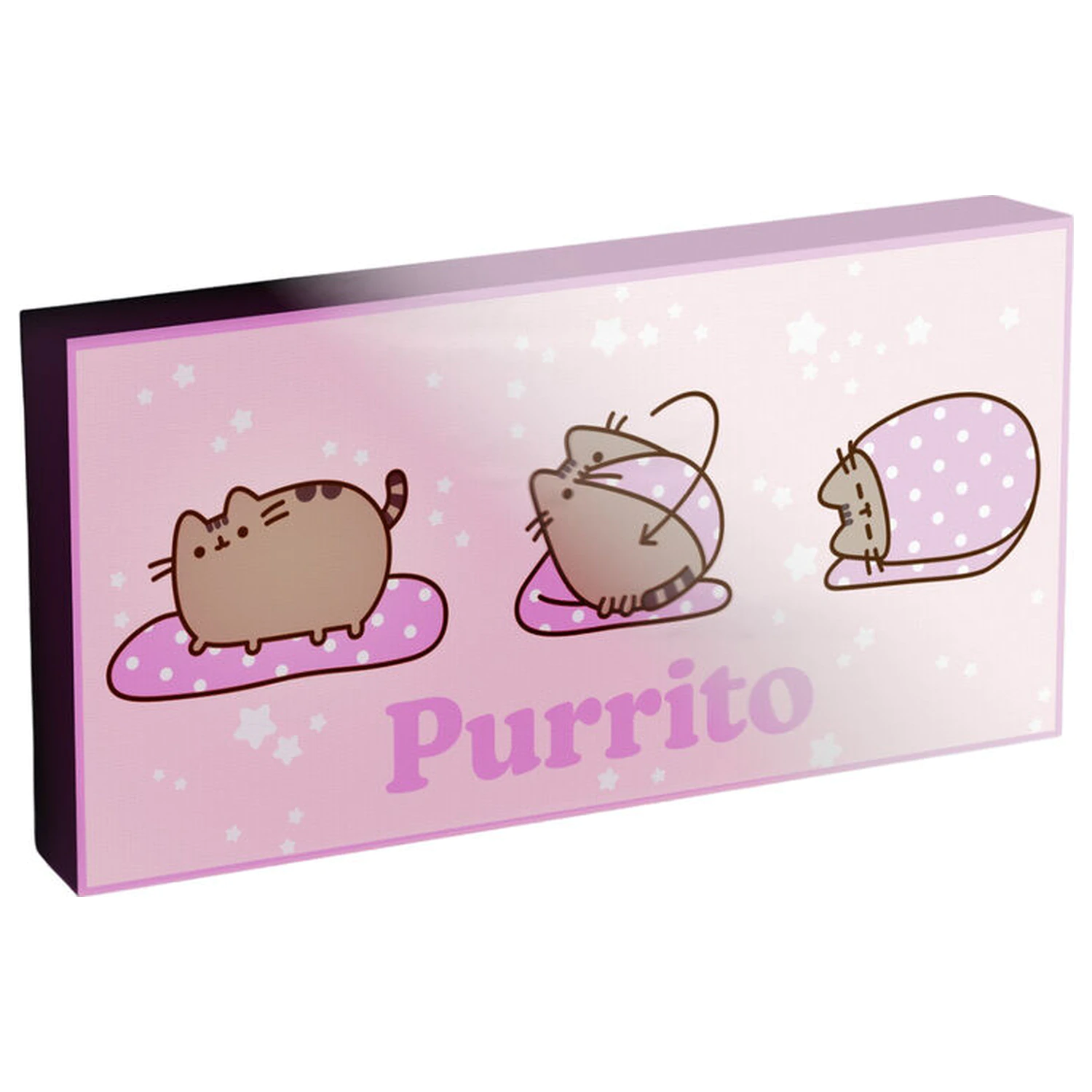 Pusheen svetleče se platno fotografija izdelka