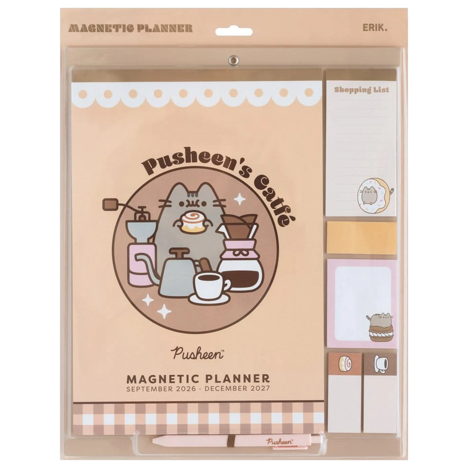 Pusheen Magnetni planer 2026/27 30 x 35 cm fotografija izdelka