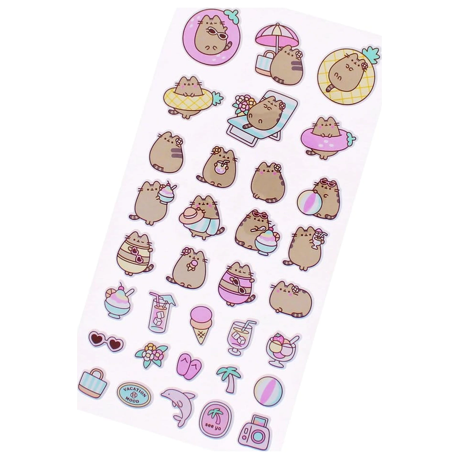 Pusheen Set nalepk fotografija izdelka