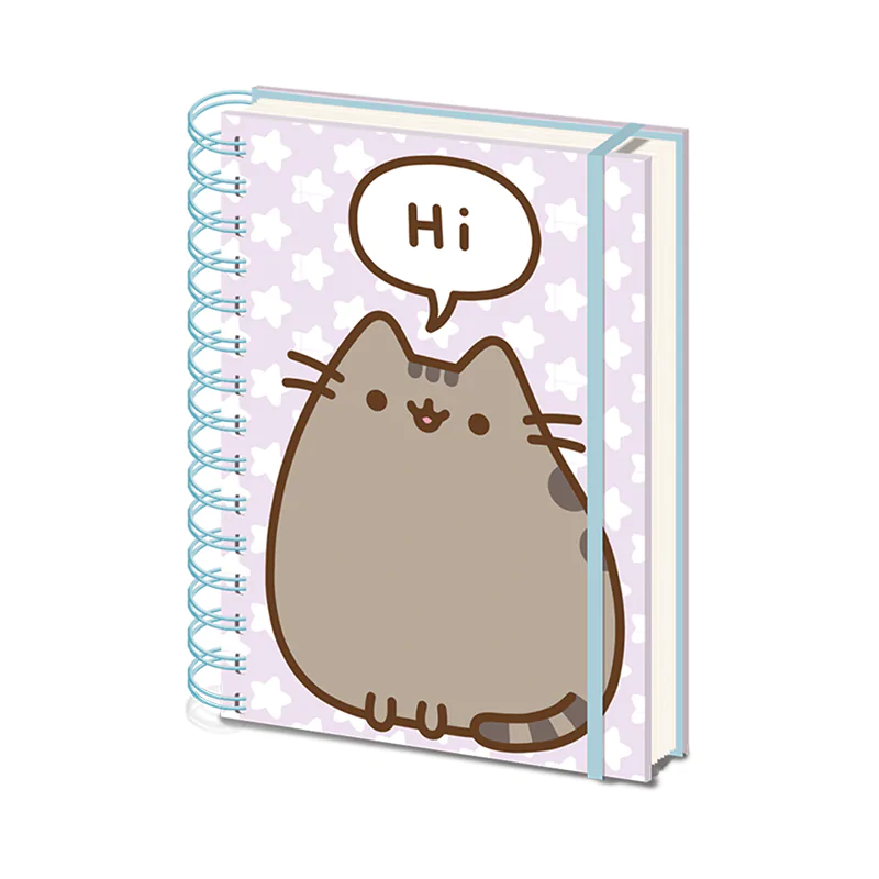 Pusheen Says Hi A5 zvezek fotografija izdelka