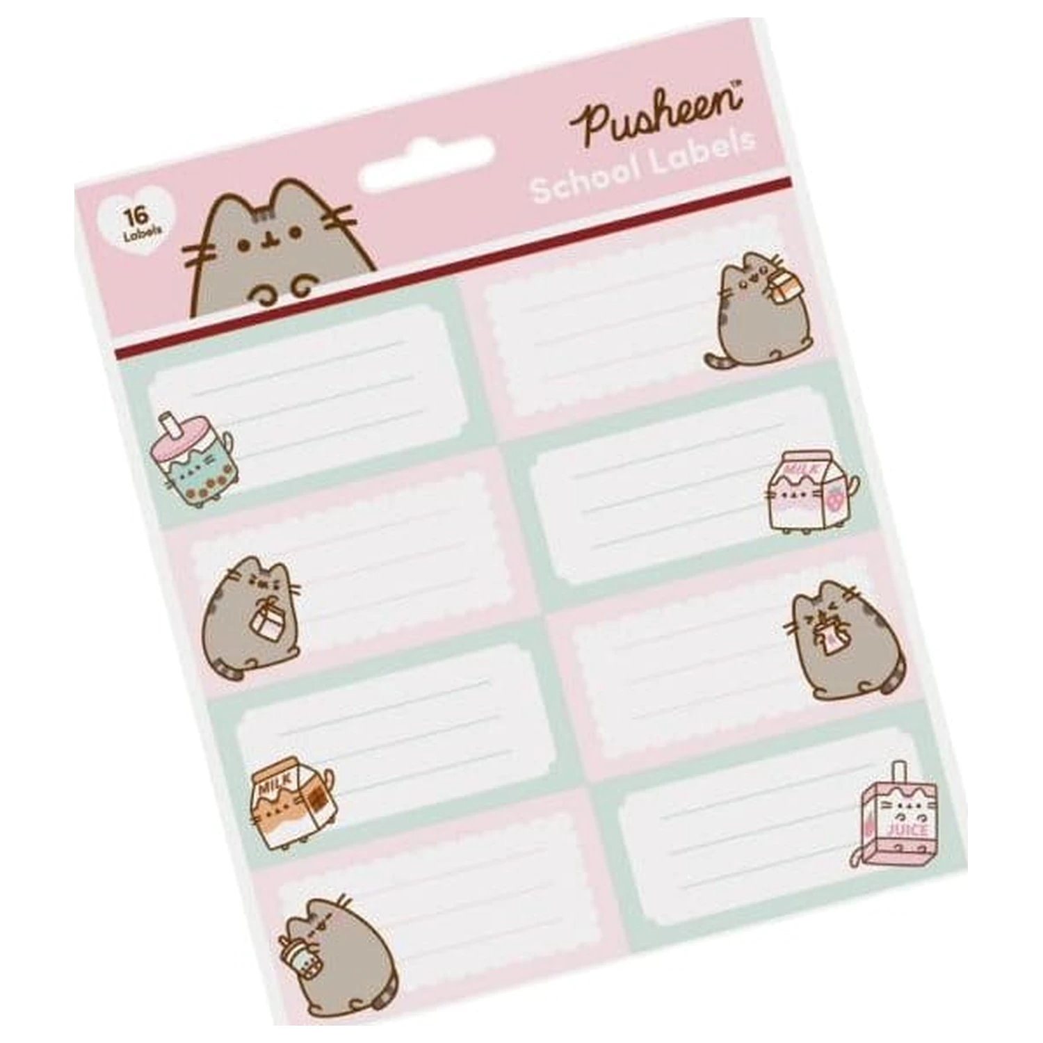 Pusheen Nalepke za šolo Sips fotografija izdelka
