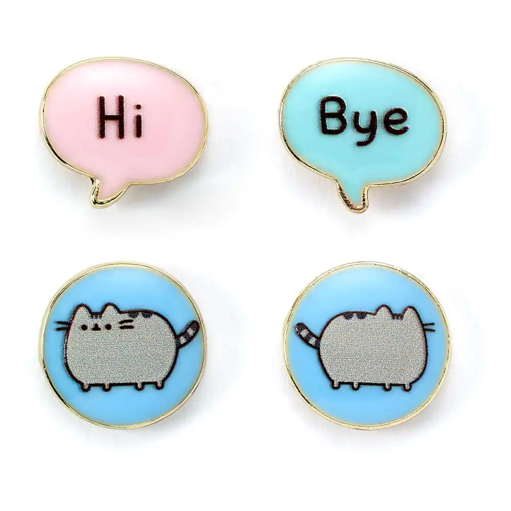 Pusheen uhani z zatiči 2-pack 