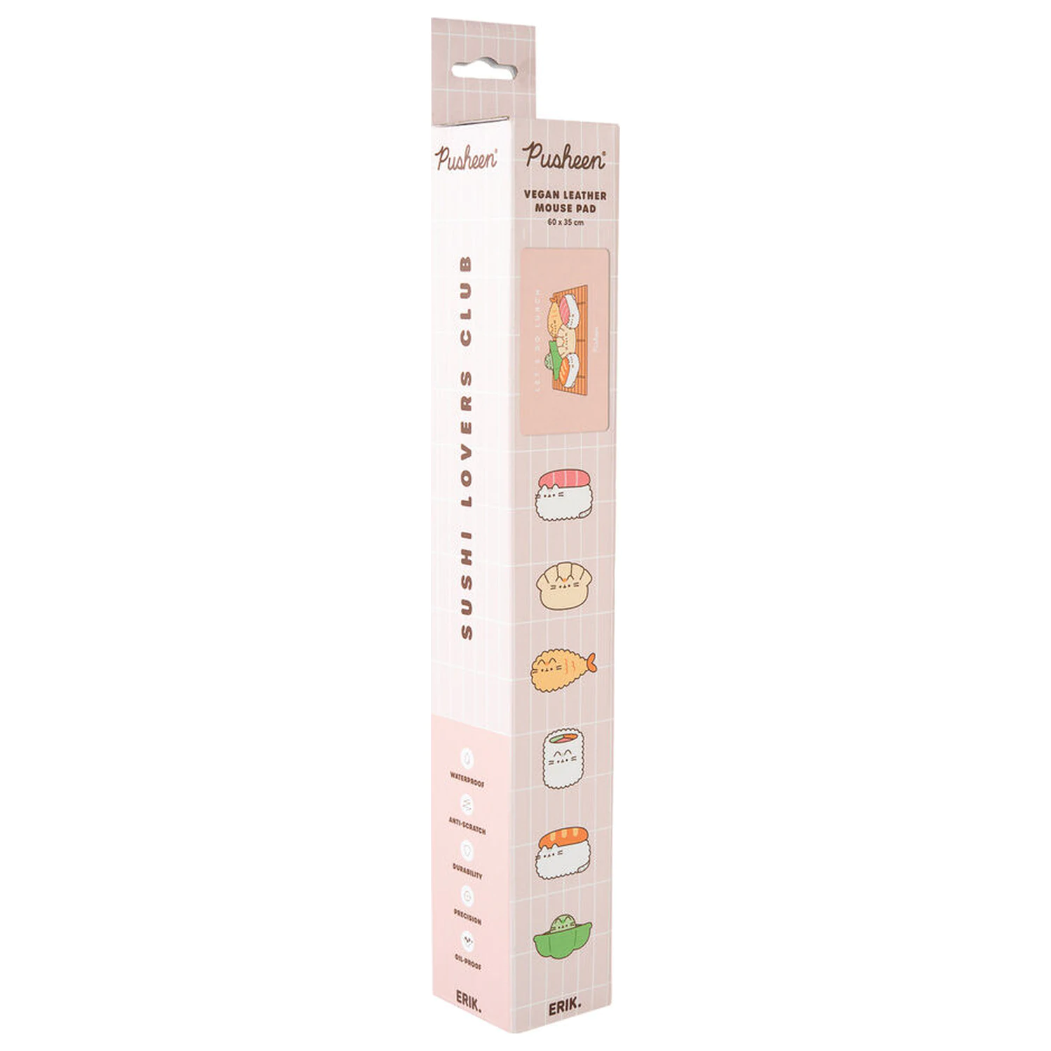 Pusheen Sushi Roll podloga za mizo za igre na srečo fotografija izdelka