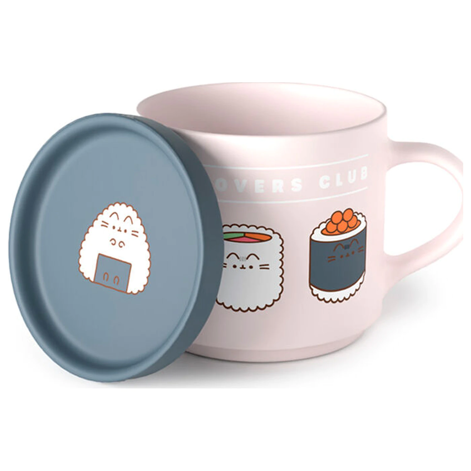 Pusheen the Cat Sushi Lover skodelica & set pokrovov za podstavke fotografija izdelka