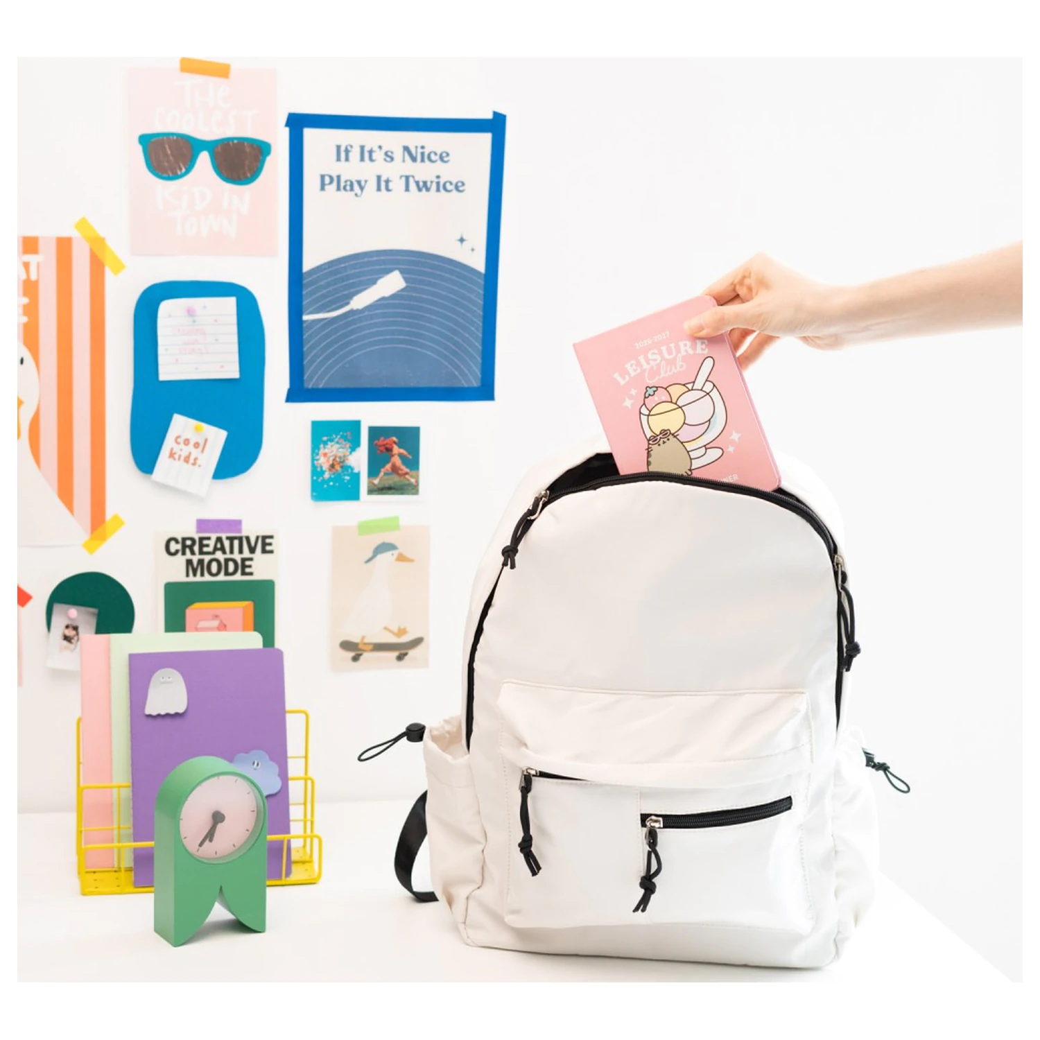 Pusheen Academic Planner Tropical Vacation 2026/27 A6 Angleška različica fotografija izdelka