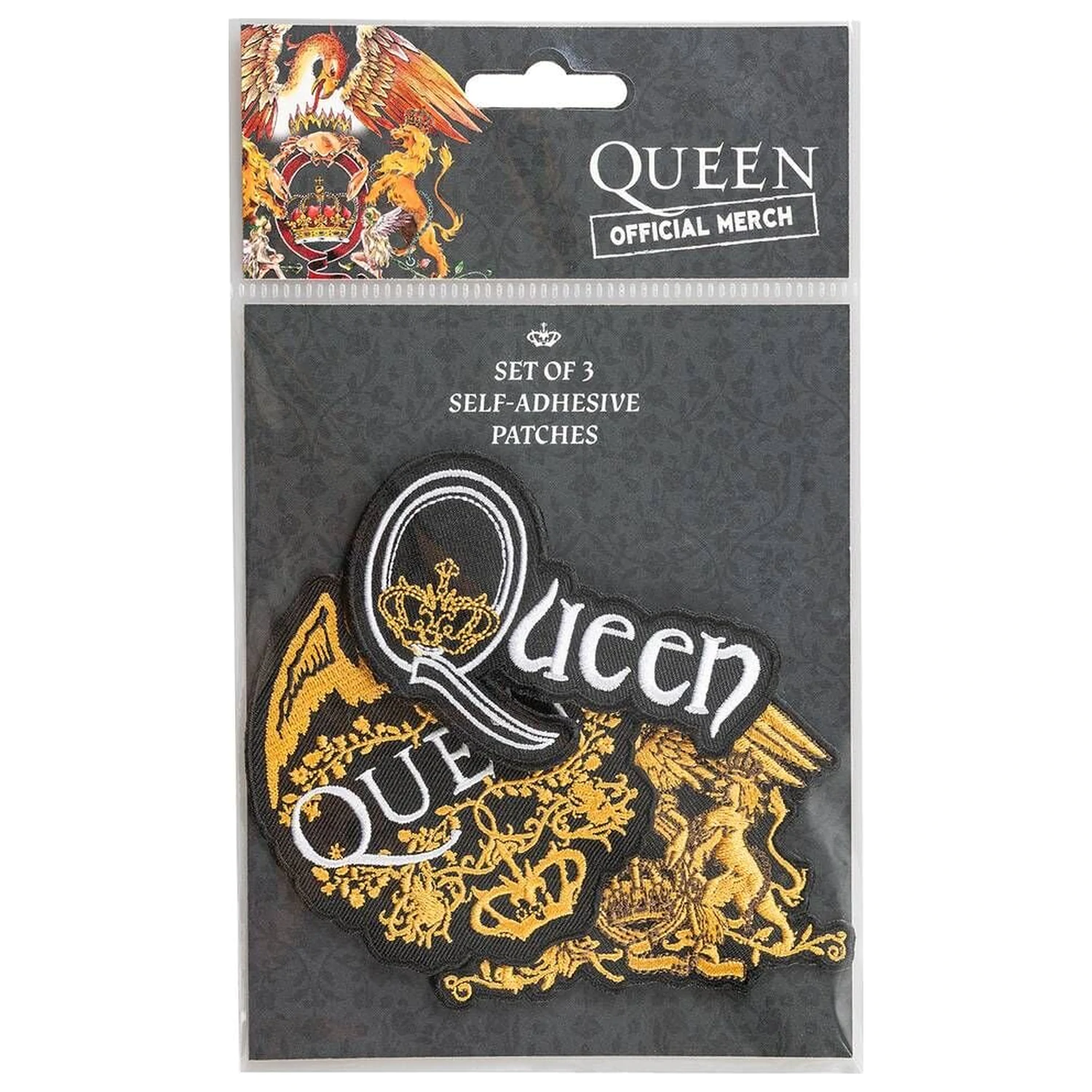 Queen komplet 3 našitkov fotografija izdelka