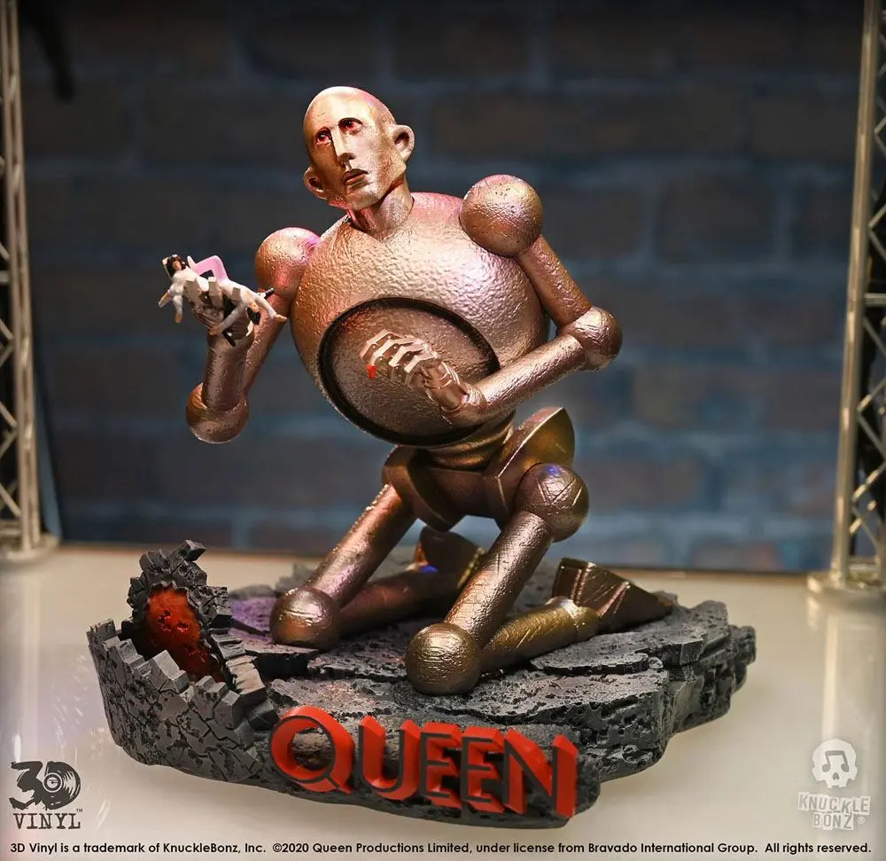 Queen 3D Vinil Kip Queen Robot (News of the World) 20 x 21 x 24 cm fotografija izdelka