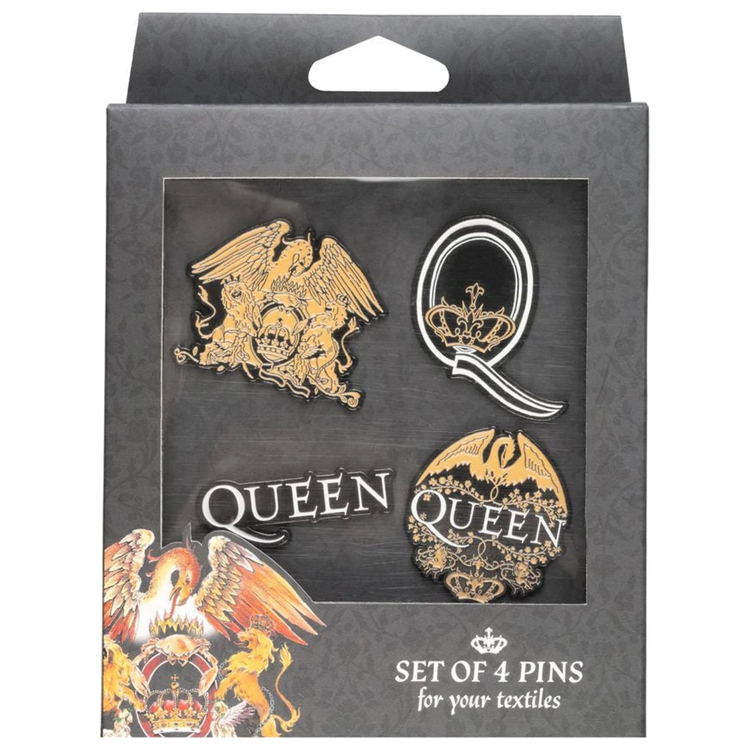 Queen set 4 zatičev fotografija izdelka