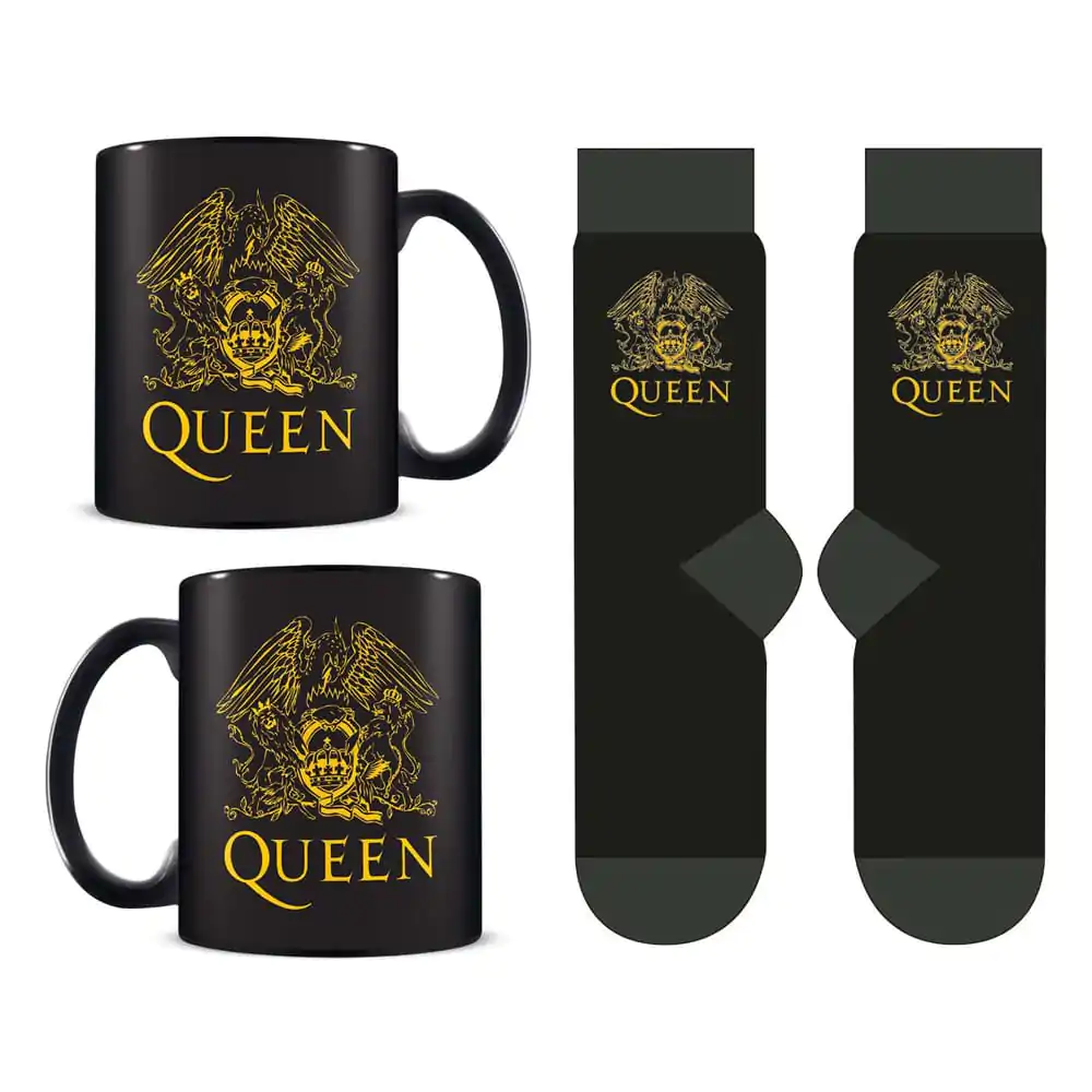 Komplet *Queen Mug* & Nogavice fotografija izdelka