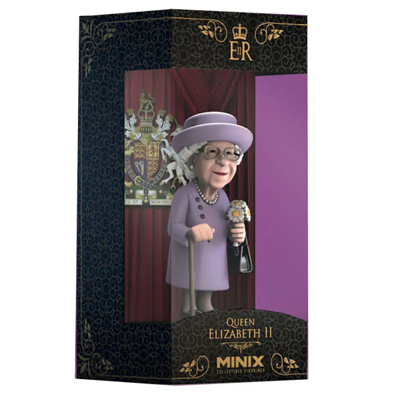 Figura Queen Elizabeth II Minix 12 cm fotografija izdelka