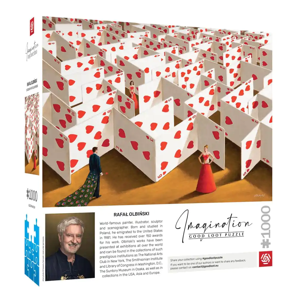 Rafal Olbinski Imagination Puzzle Izjemna natančnost (1000 kosov) fotografija izdelka