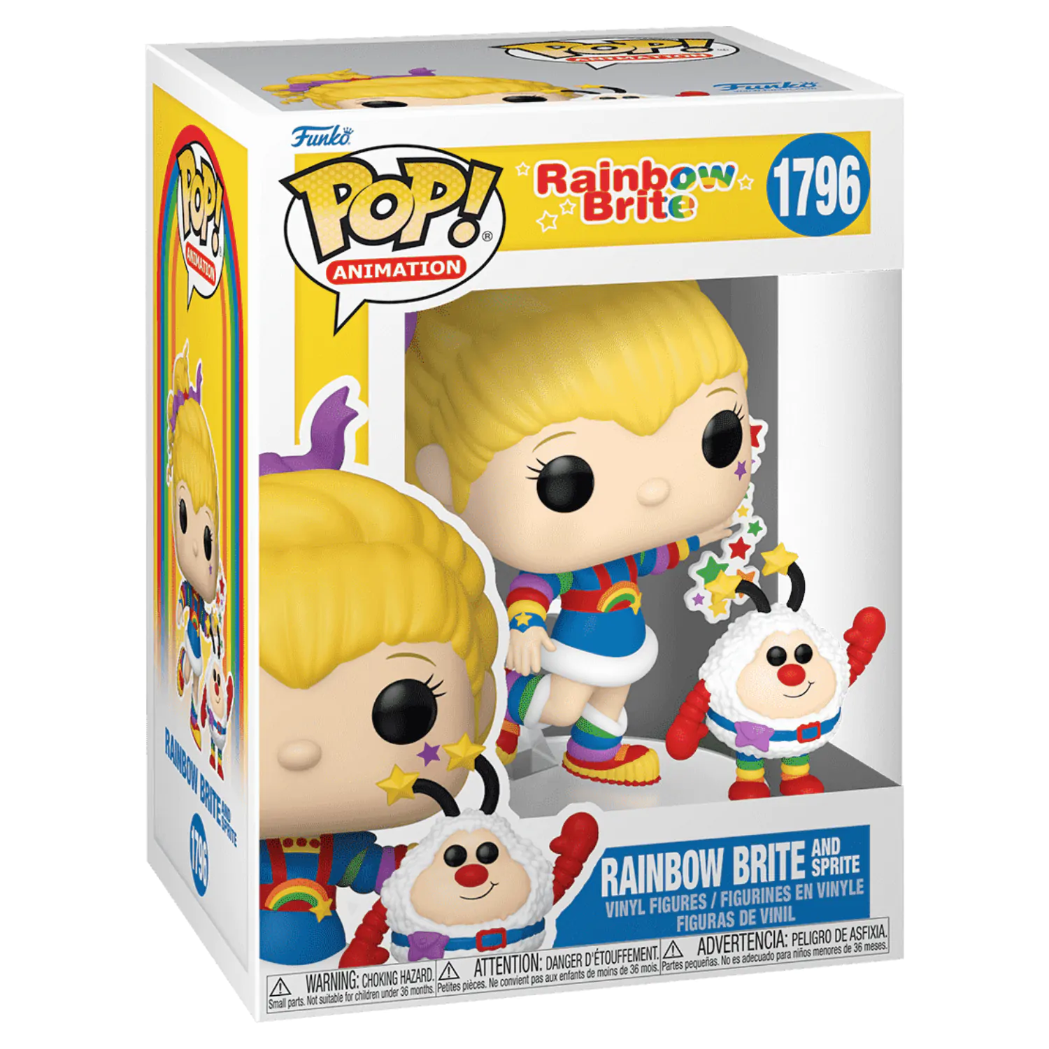 Rainbow Brite Funko POP! & Prijatelj Vinilna Figura Rainbow Brite & Twink 9 cm fotografija izdelka