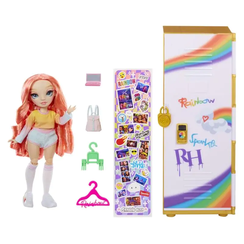 Rainbow High punčka s setom omarice fotografija izdelka