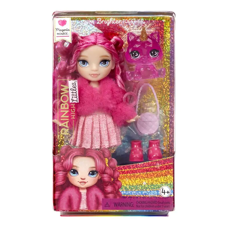 Rainbow High majhna modna roza punčka fotografija izdelka