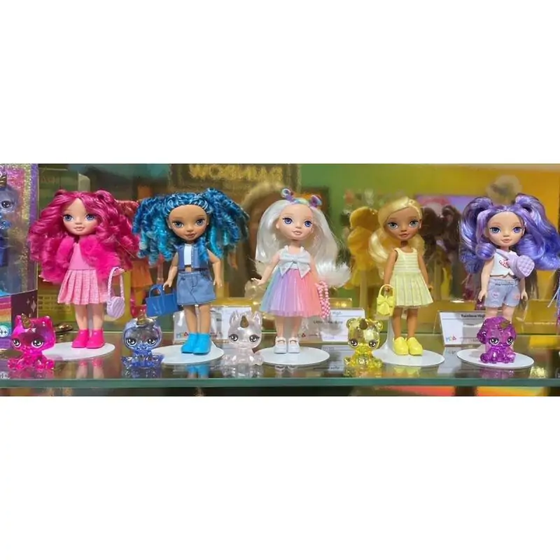 Rainbow High majhna modna roza punčka fotografija izdelka