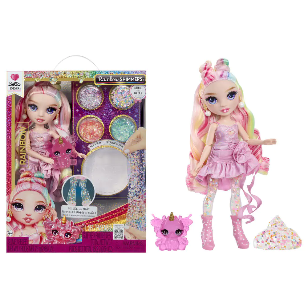 Rainbow High Rainbow Shimmers Feature Fantasy Bella lutka fotografija izdelka