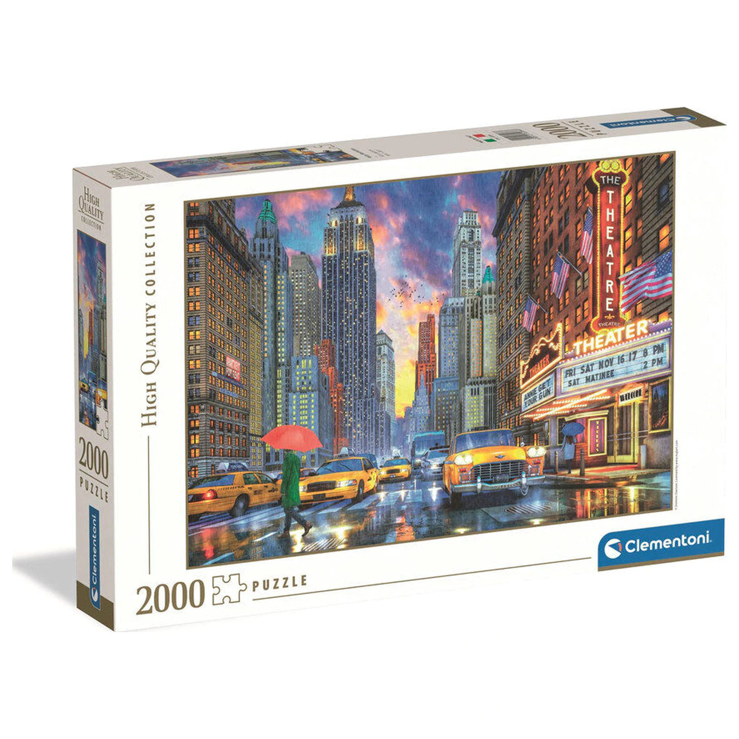 Rainy Manhattan sestavljanka 2000 kosov fotografija izdelka