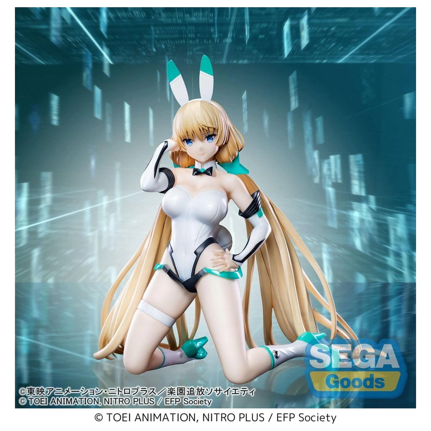 Rakuen Tsuiho -Expelled from Paradise- Yumemirize PVC figura Angela Balzac ~Cyber Bunny~ 16 cm fotografija izdelka