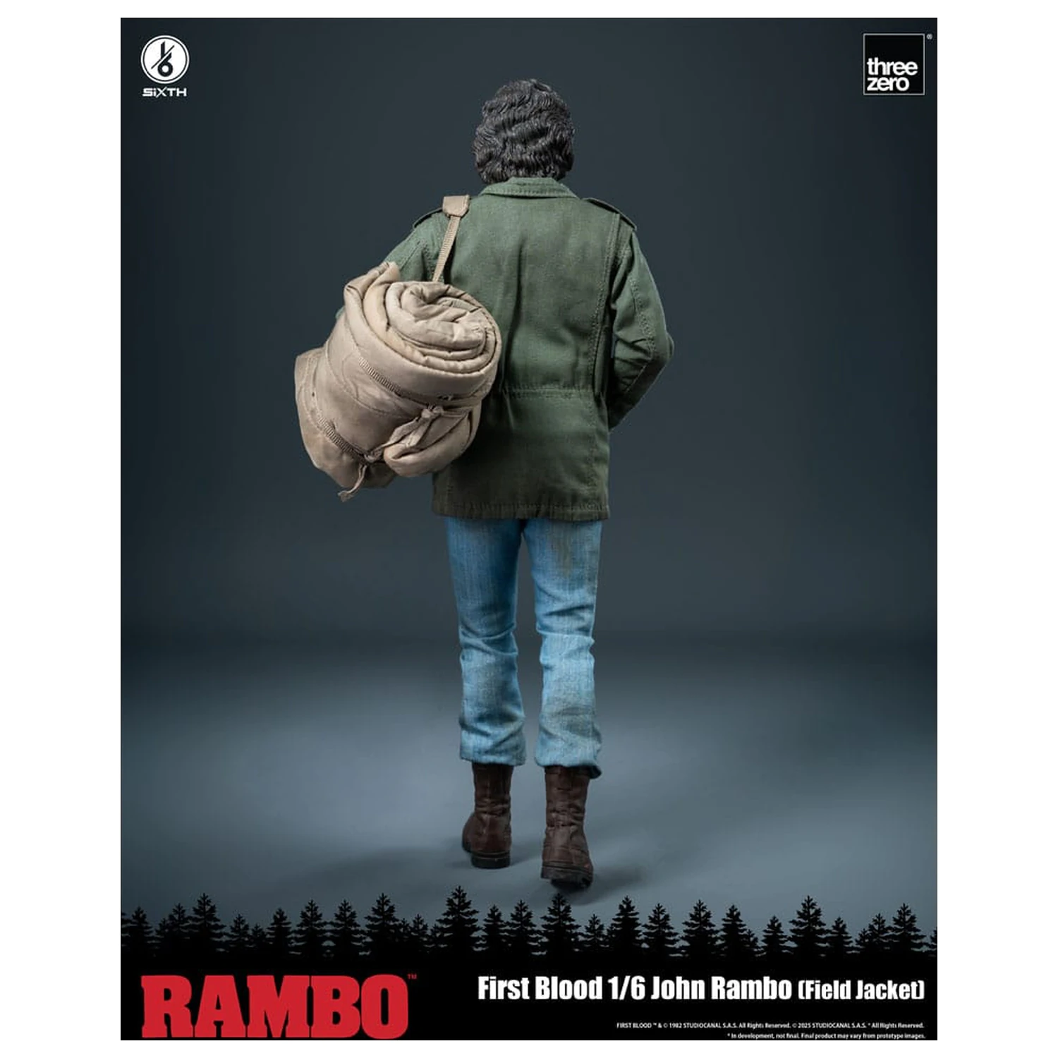 Rambo: First Blood akcijska figura 1/6 John Rambo (Field Jacket) 31 cm fotografija izdelka