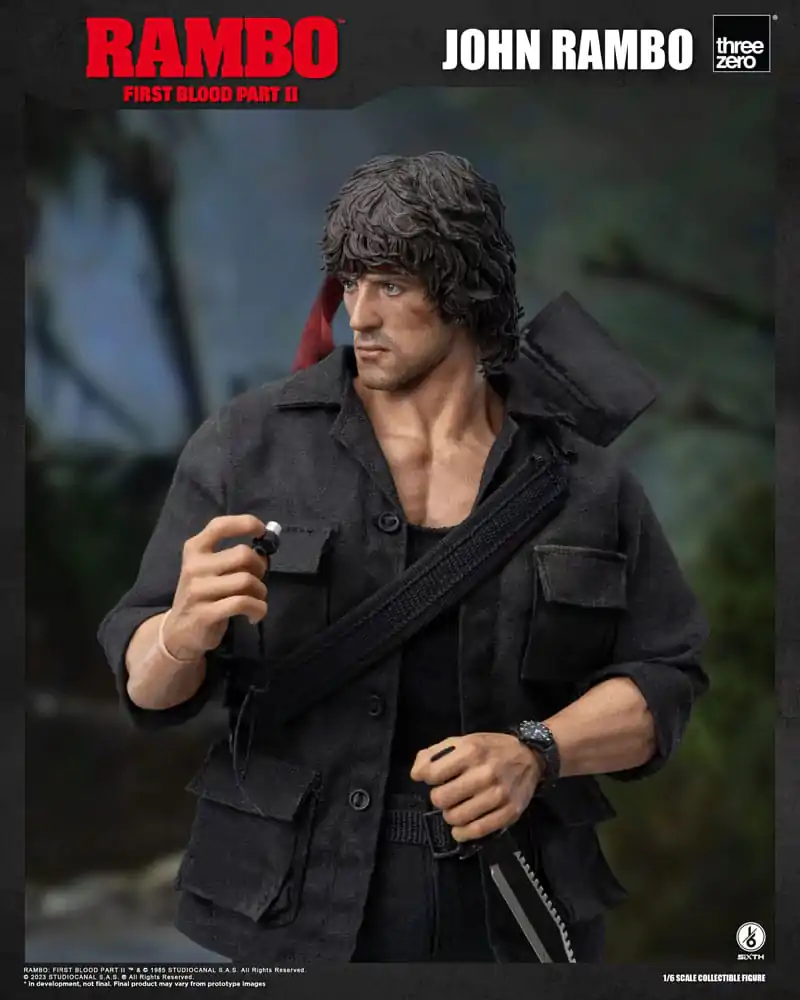Rambo: First Blood II Akcijska figura 1/6 John Rambo 30 cm fotografija izdelka