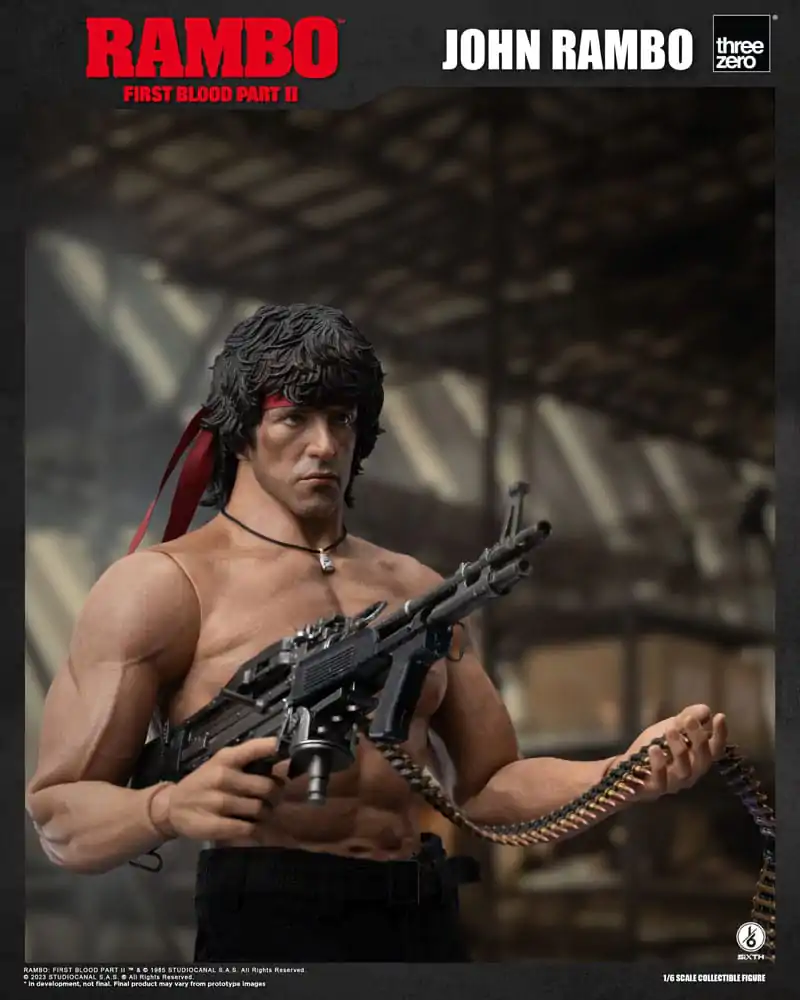 Rambo: First Blood II Akcijska figura 1/6 John Rambo 30 cm fotografija izdelka