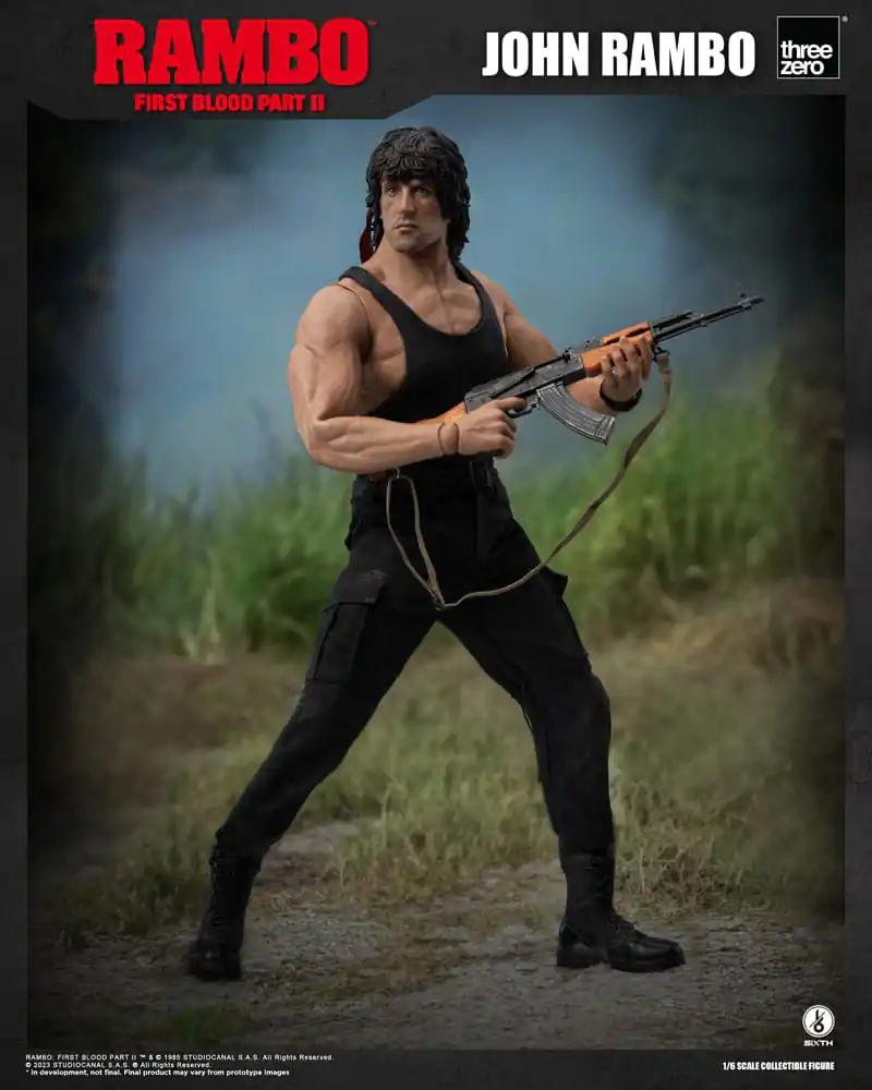 Rambo: First Blood II Akcijska figura 1/6 John Rambo 30 cm fotografija izdelka