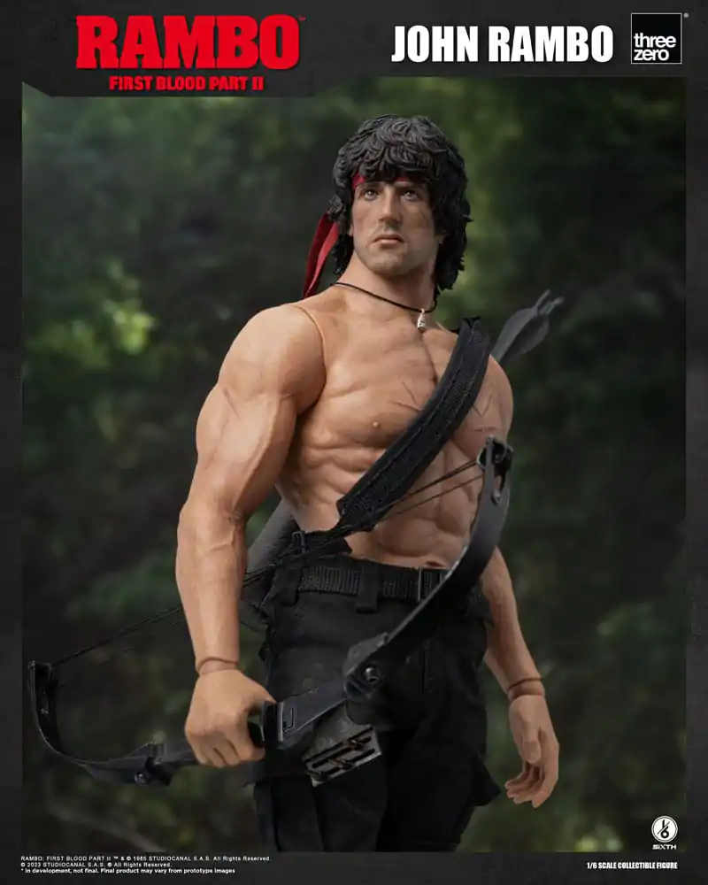 Rambo: First Blood II Akcijska figura 1/6 John Rambo 30 cm fotografija izdelka