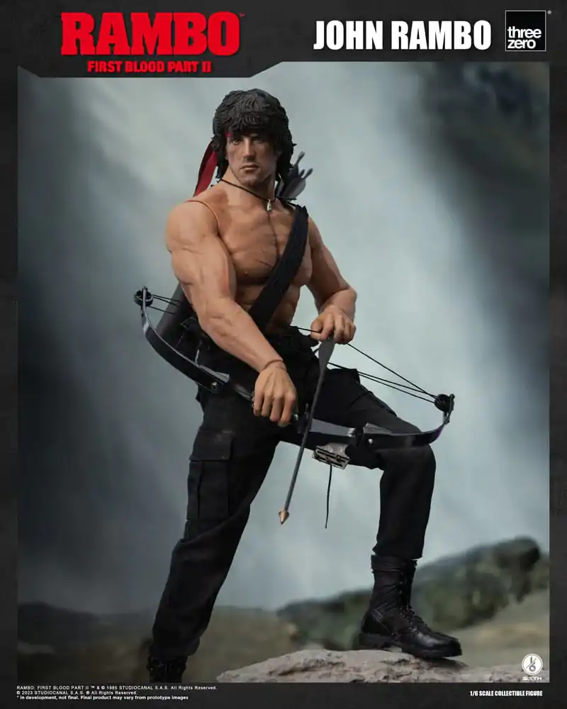 Rambo: First Blood II Akcijska figura 1/6 John Rambo 30 cm fotografija izdelka