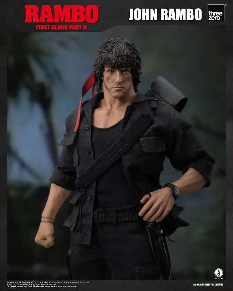 Rambo: First Blood II Akcijska figura 1/6 John Rambo 30 cm fotografija izdelka