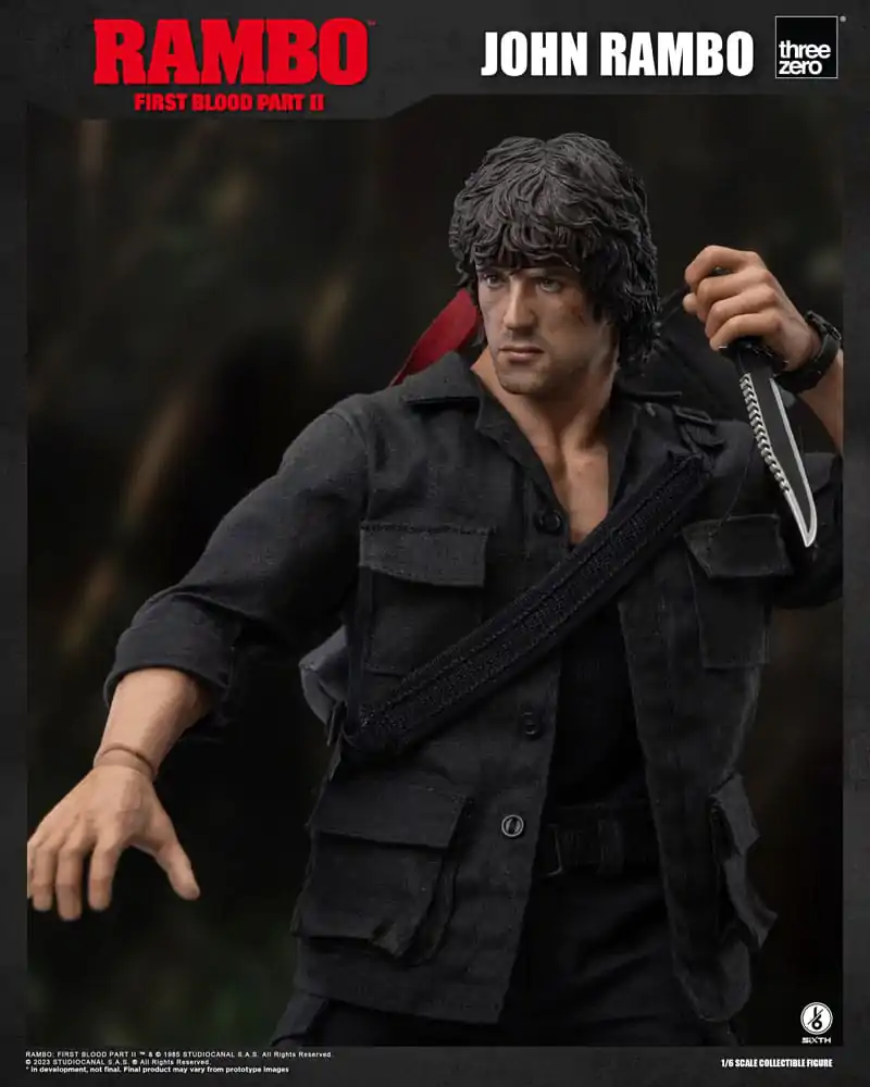 Rambo: First Blood II Akcijska figura 1/6 John Rambo 30 cm fotografija izdelka