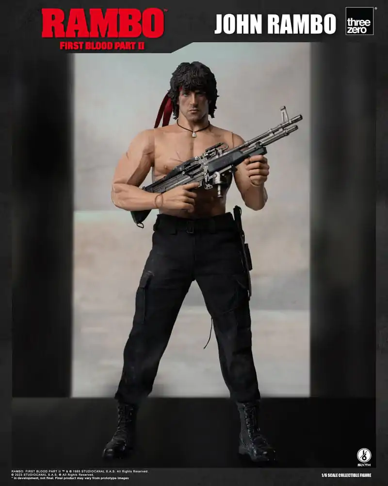Rambo: First Blood II Akcijska figura 1/6 John Rambo 30 cm fotografija izdelka