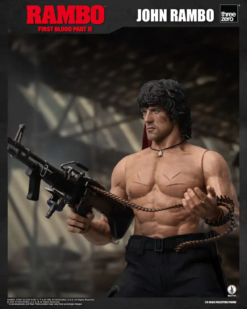 Rambo: First Blood II Akcijska figura 1/6 John Rambo 30 cm fotografija izdelka