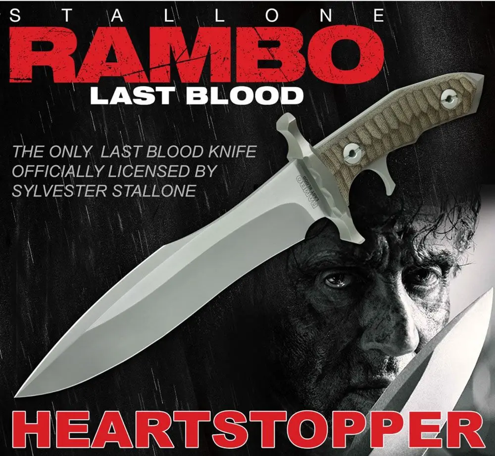 Rambo: Last Blood Replika 1/1 Nož Heartstopper 38 cm fotografija izdelka