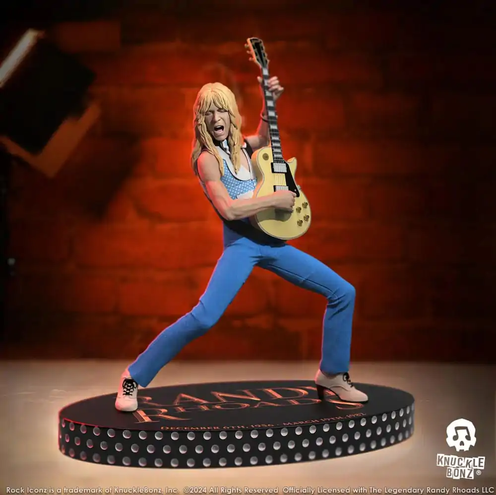 Randy Rhoads IV Rock Iconz Kip The Early Years Blue Version 24 cm fotografija izdelka