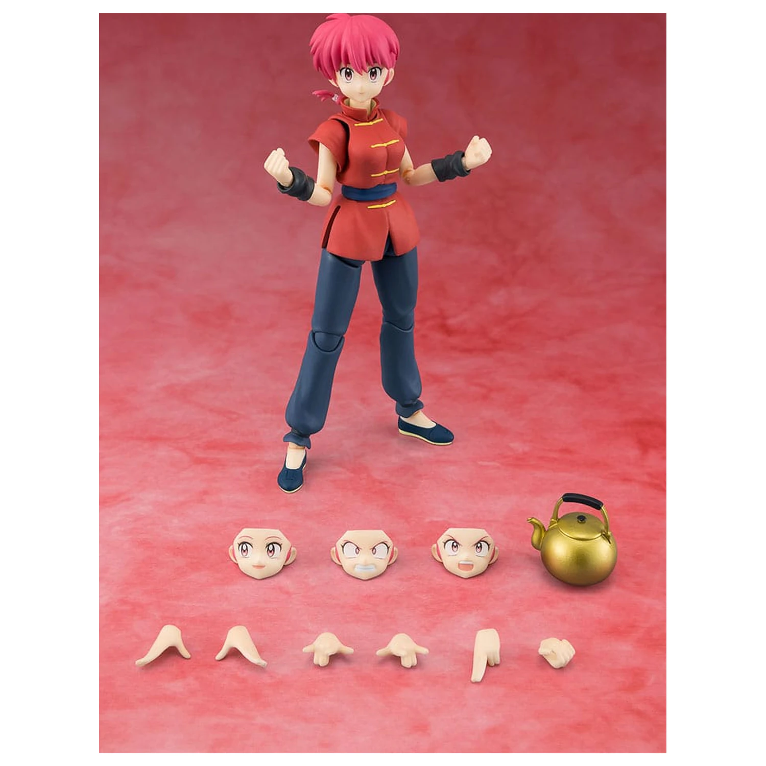 Ranma 1/2 S.H. Figuarts akcijska figura Ranma 12 cm fotografija izdelka
