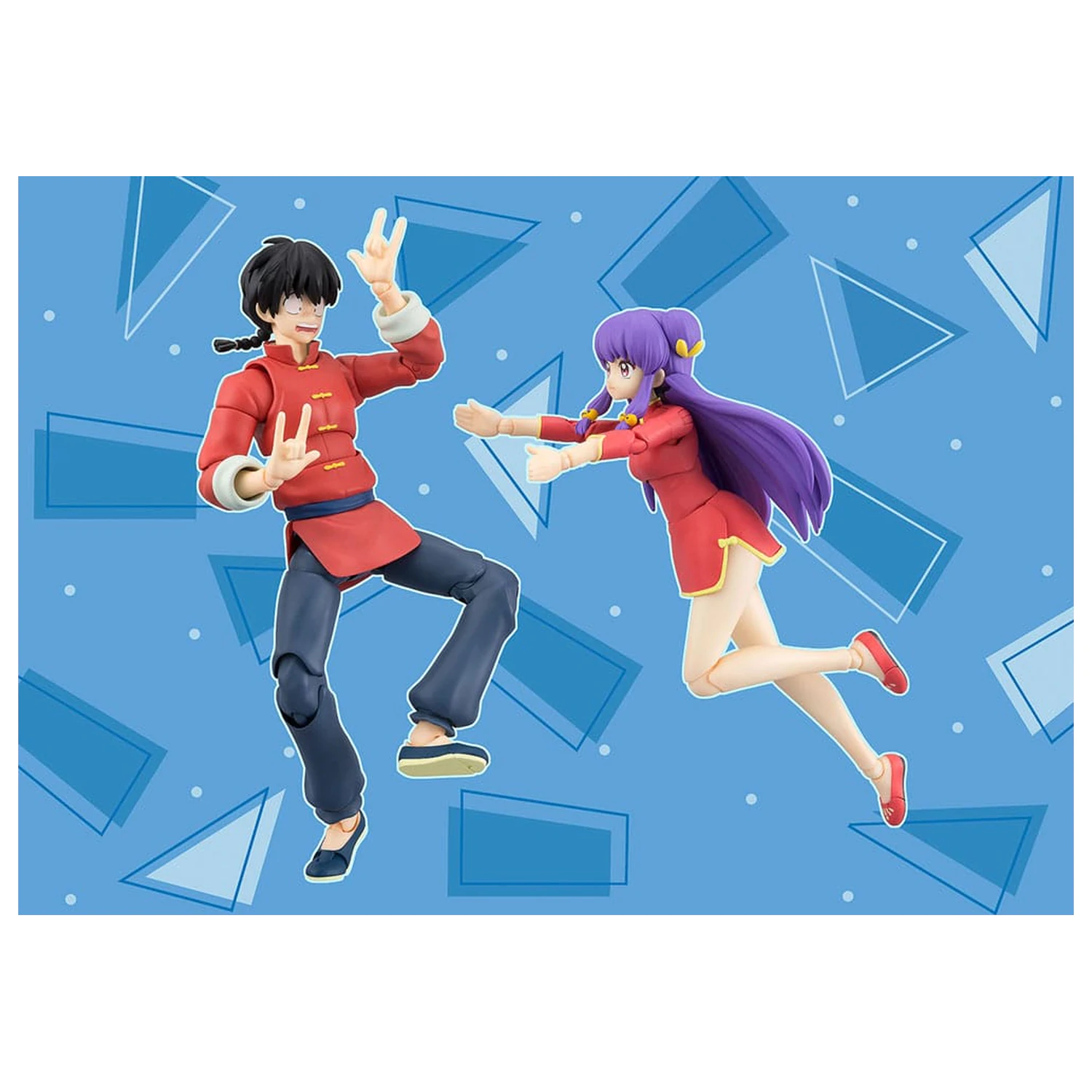 Ranma 1/2 S.H. Figuarts akcijska figura Ranma Saotome 14 cm fotografija izdelka